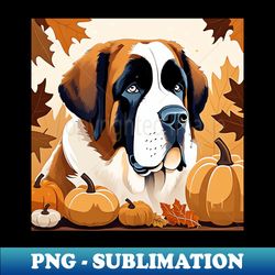 saint bernard thanksgiving - creative sublimation png download - capture imagination with every detail