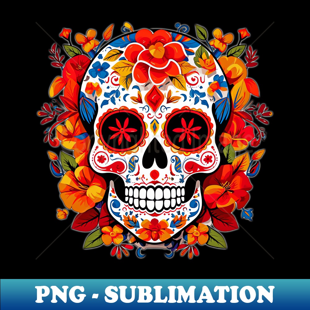 BG-20231114-6192_Day of the Dead Dia de Los Muertos Sugar Skull 6157.jpg