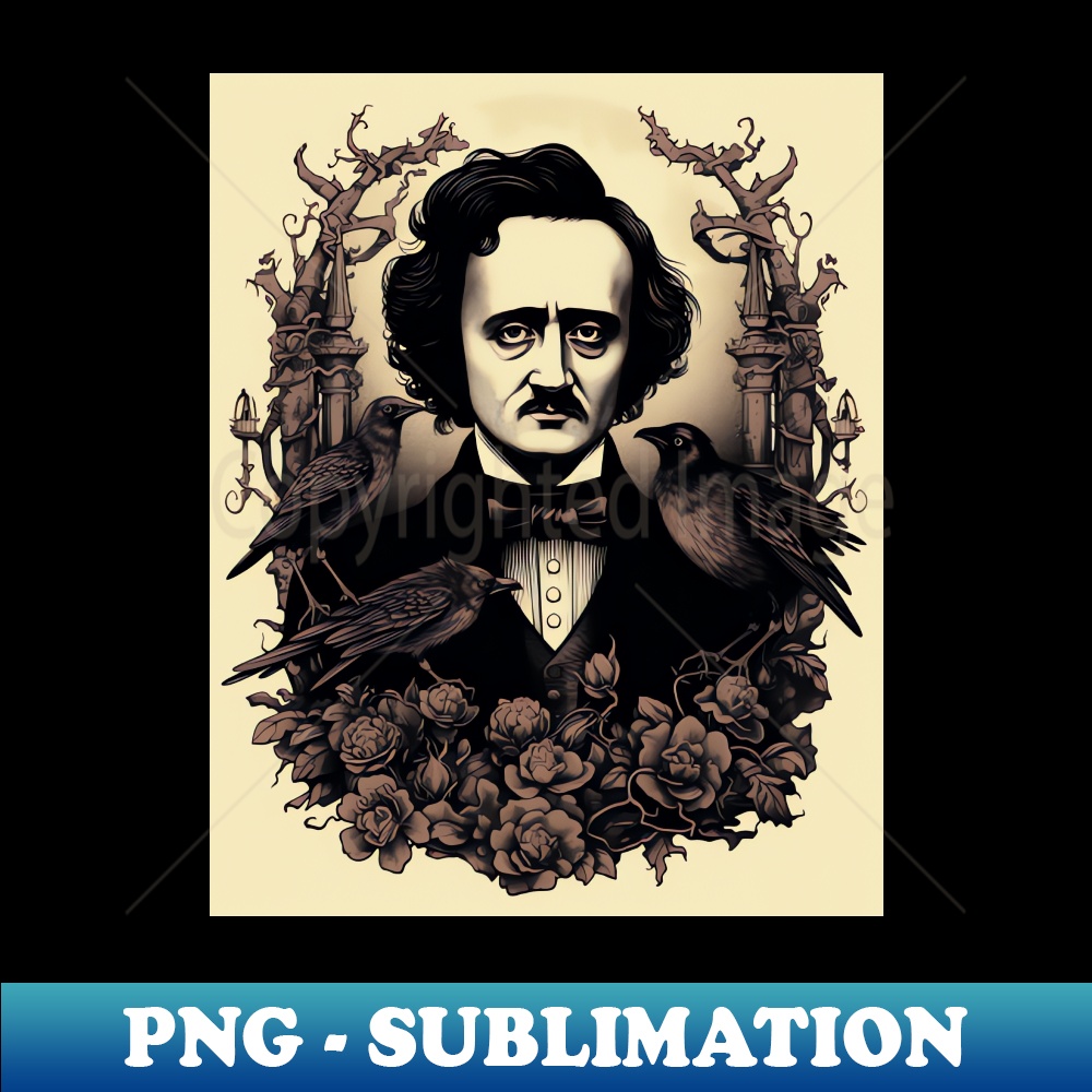 BI-20231114-22169_Vintage Retro Edgar Allen Poe Dark Academia Portrait 2749.jpg
