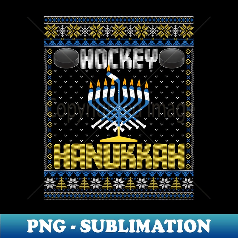 BK-20231114-11388_Ice Hockey Sticks Menorah Ugly Hanukkah Sweater Jewish Boys Long Sleeve.jpg