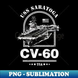 Saratoga Aircraft Carrier - High-Resolution PNG Sublimation File - Fashionable and Fearless