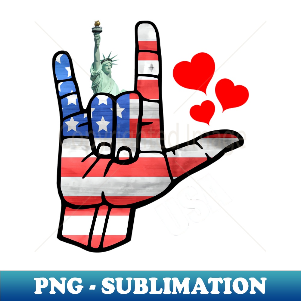 BU-20231114-11516_ILY I Love You Statue of Liberty USA American Flag ASL American Sign Language Design 1018.jpg