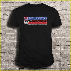 skellington for president shirt