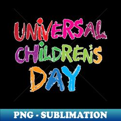 Childrens Day  November - Creative Sublimation PNG Download - Stunning Sublimation Graphics