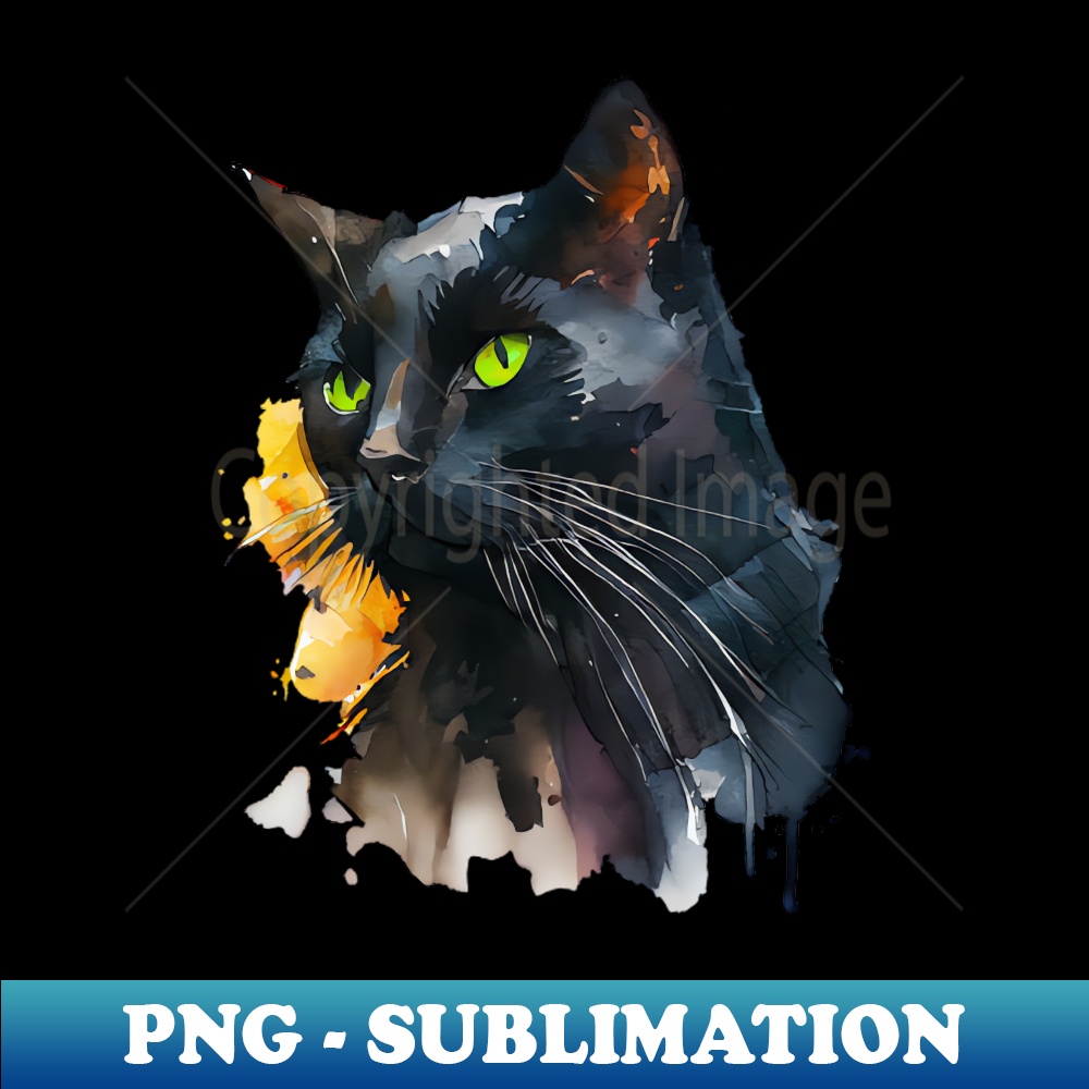 DR-20231114-2808_Black Cat Watercolour art 5740.jpg