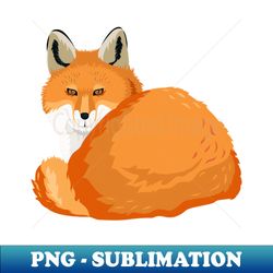 Red foxes pattern - Elegant Sublimation PNG Download - Enhance Your Apparel with Stunning Detail