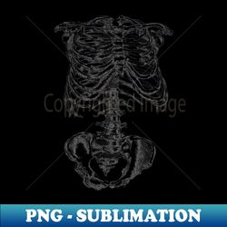 Skeleton bone - Vintage Sublimation PNG Download - Perfect for Personalization