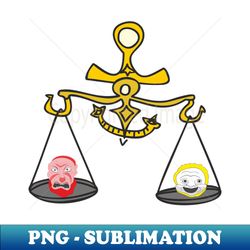 scales of good and evil - png transparent sublimation file - transform your sublimation creations