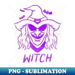 evil witch face costume for halloween - png transparent sublimation file - instantly transform your sublimation projects