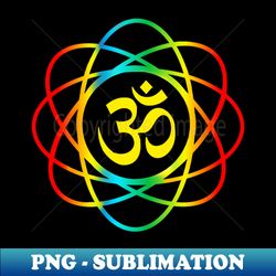 om symbol aum sign yoga meditation mantra - sublimation-ready png file - stunning sublimation graphics