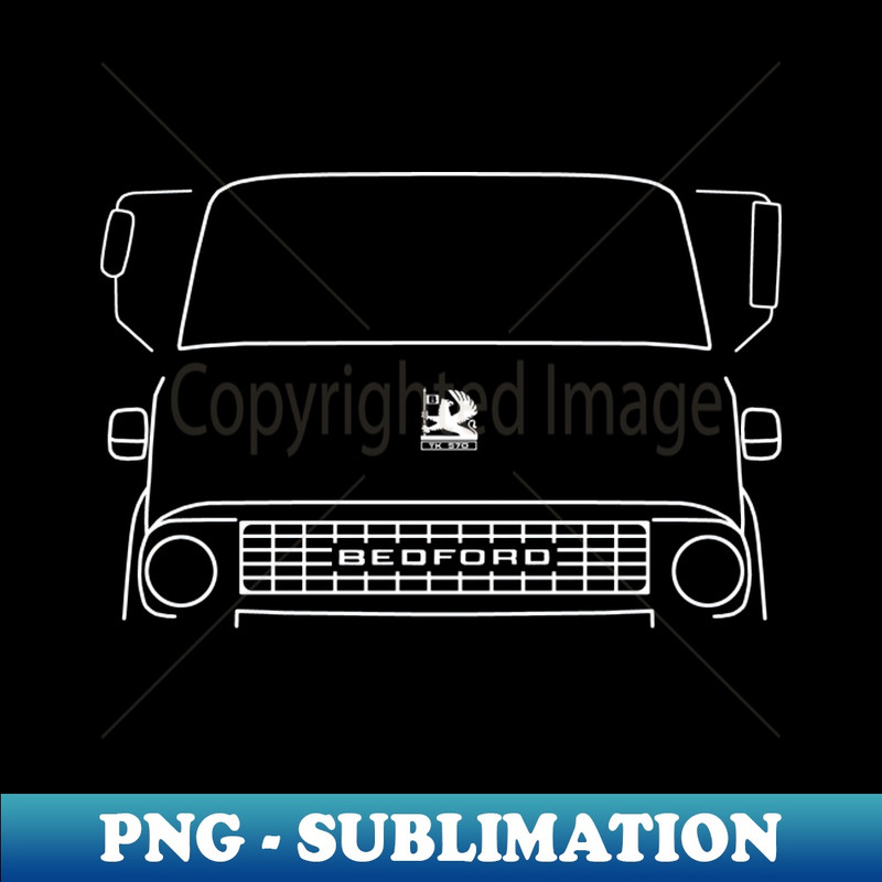 FA-20231114-22089_Vintage Bedford TK lorry white outline 5518.jpg