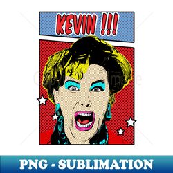 kevin  80s pop art comic style - exclusive sublimation digital file - stunning sublimation graphics