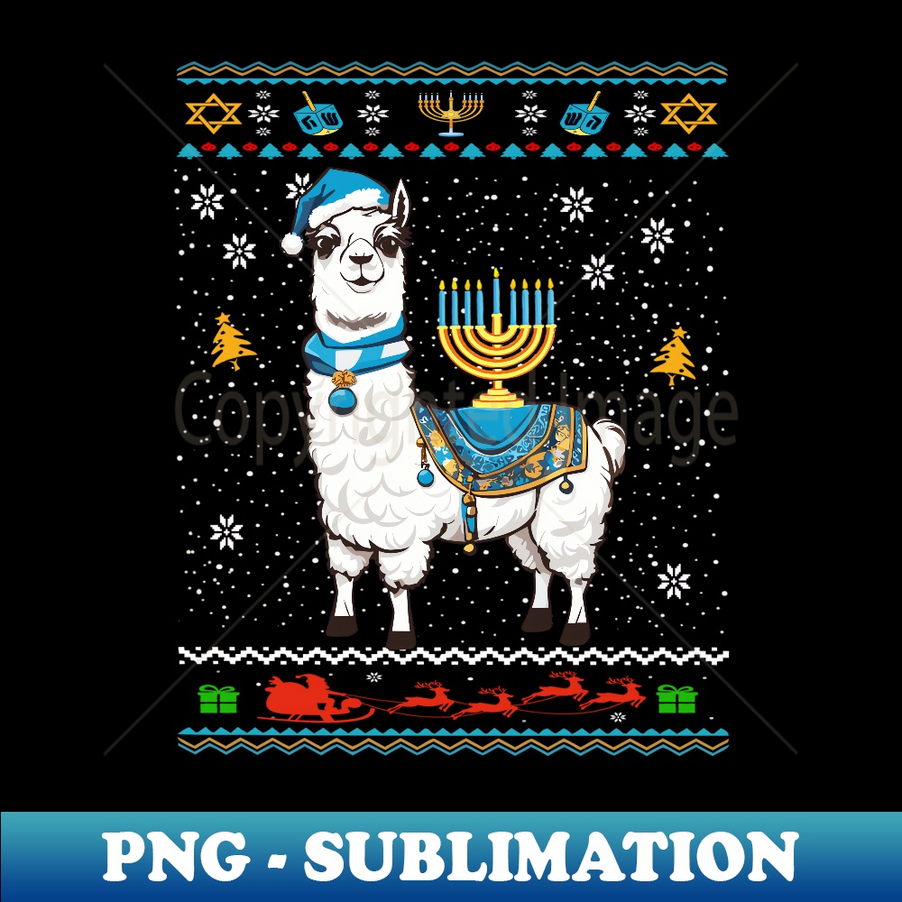 FV-20231114-9837_Hanukkah Llama Jewish Alpaca Chanukah Christmas Ugly Sweater Long Sleeve.jpg