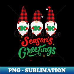 christmas gnomes christmas gnomies holiday gnomes holiday gnomies gnomes gnomies seasons greetings christmas holiday ho ho ho buffalo plaid - elegant sublimation png download - perfect for creative projects
