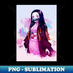 nezuko - signature sublimation png file - create with confidence