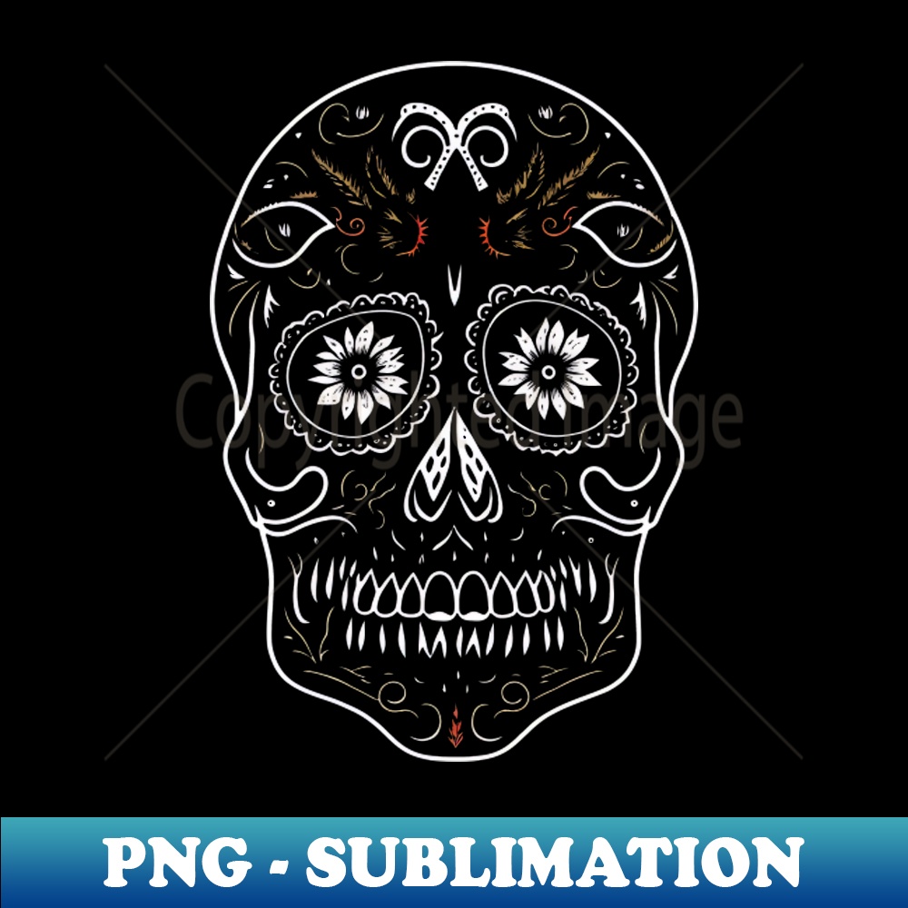 HQ-20231114-6377_Dia de los Muertos Sugar Skull Tee 9765.jpg