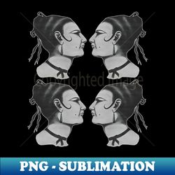 face to face - sublimation-ready png file - unleash your inner rebellion