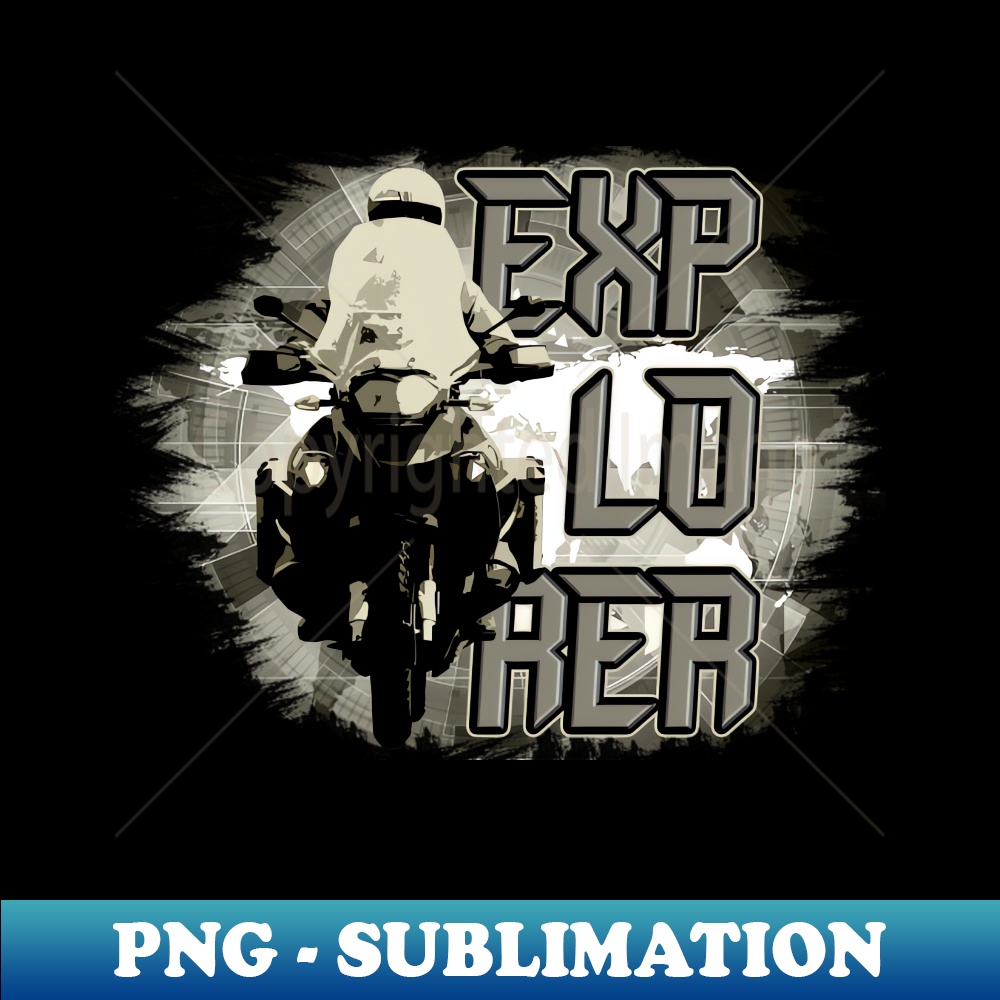 Explorer - Ripped world map - Trendy Sublimation Digital Dow | Inspire ...