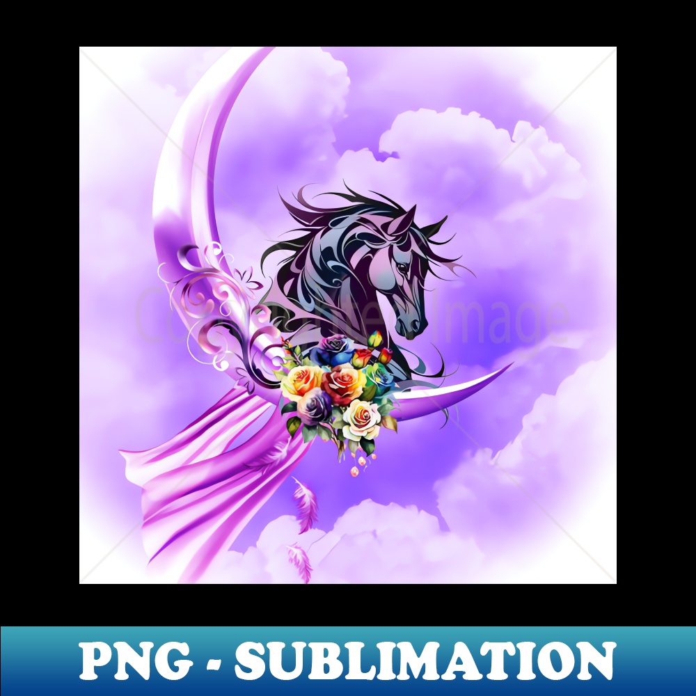 IA-20231114-7056_Elegant colorful wild horse with flowers on a moon 8507.jpg