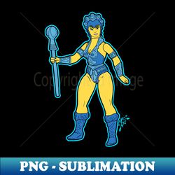 evil warrior goddess - sublimation-ready png file - create with confidence