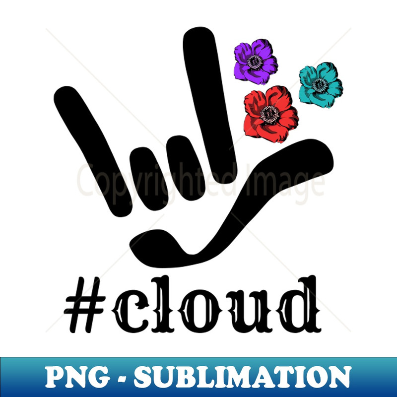 IL-20231114-10175_Hashtag cloud with I LOVE YOU sign plus flowers ASL Sign Language Design 5866.jpg