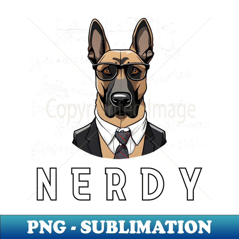 IL-20231114-15366_Nerdy dog belgian malinois malinois malinois mom malinois dad malinois lover dog mom dog dad gift for dog lover dog wearing glasses dog wearin