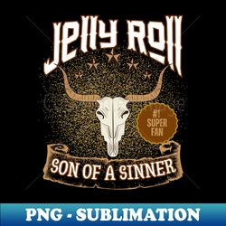 jelly roll son of a sinner - sublimation-ready png file - perfect for creative projects