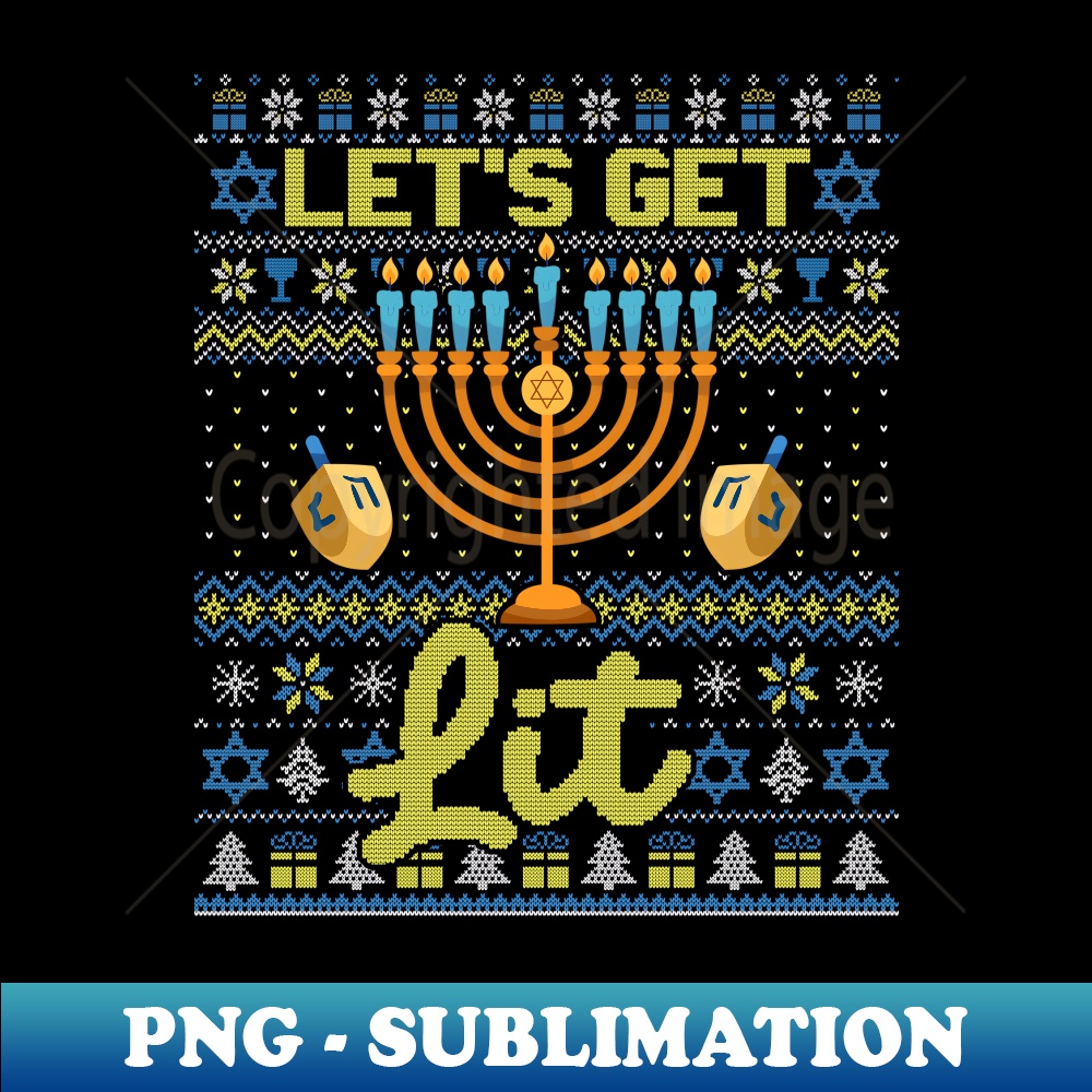 KH-20231114-8691_Funny Ugly Hanukkah Sweater Lets Get Lit Menorah Pajama Long Sleeve.jpg