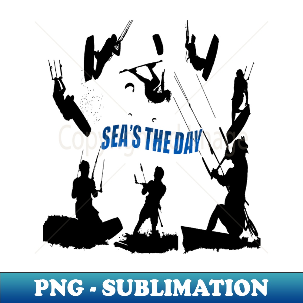 KI-20231114-12789_Kitesurfer Pattern Black Silhouette Seas The Day Fun Pun 3 7535.jpg