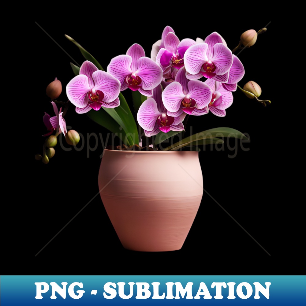 KJ-20231114-16056_Orchid Flower in a Clay Pot 7444.jpg