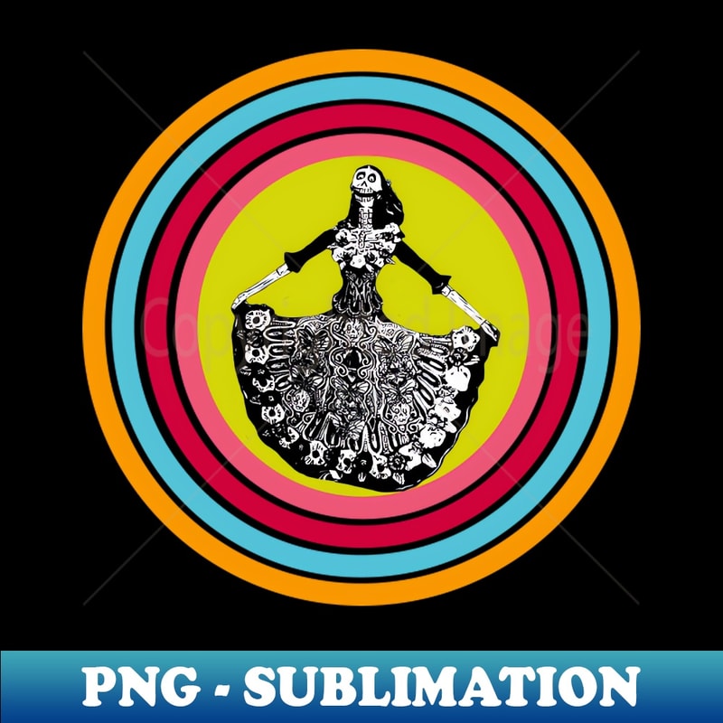 KJ-20231114-6194_Day of the Dead Figure Dancing Skeleton Woman in Dress Dia de los Muertos 7425.jpg