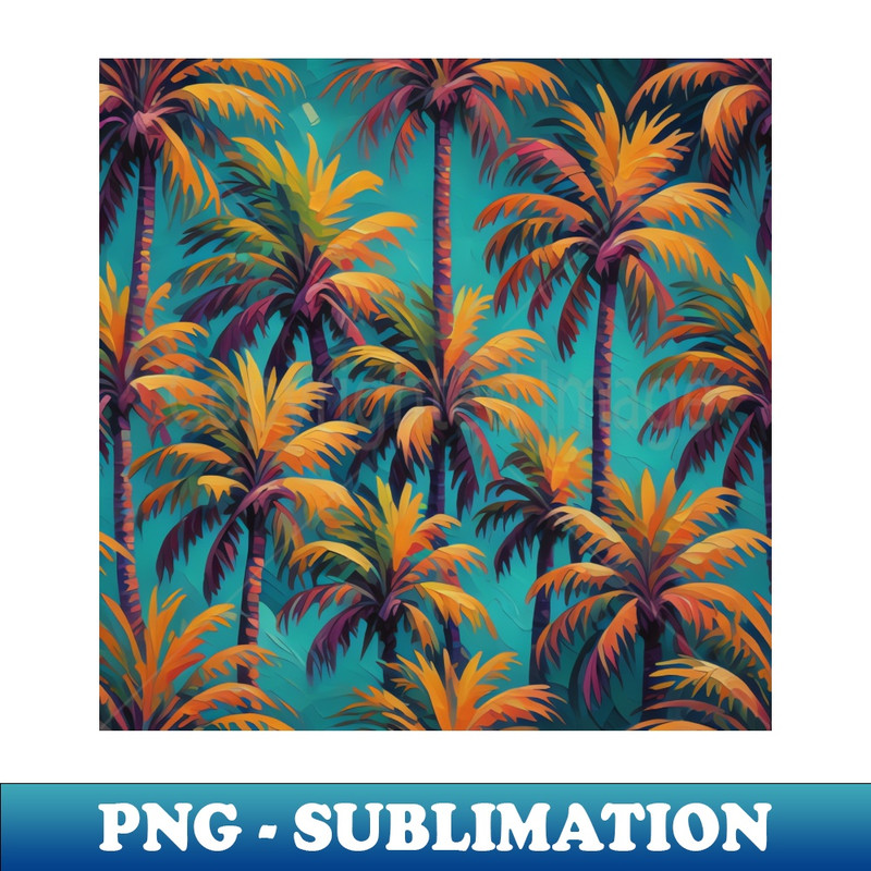 KX-20231114-6801_Dreamy Coastal Haven Monets Palm Trees Painting Background 6184.jpg