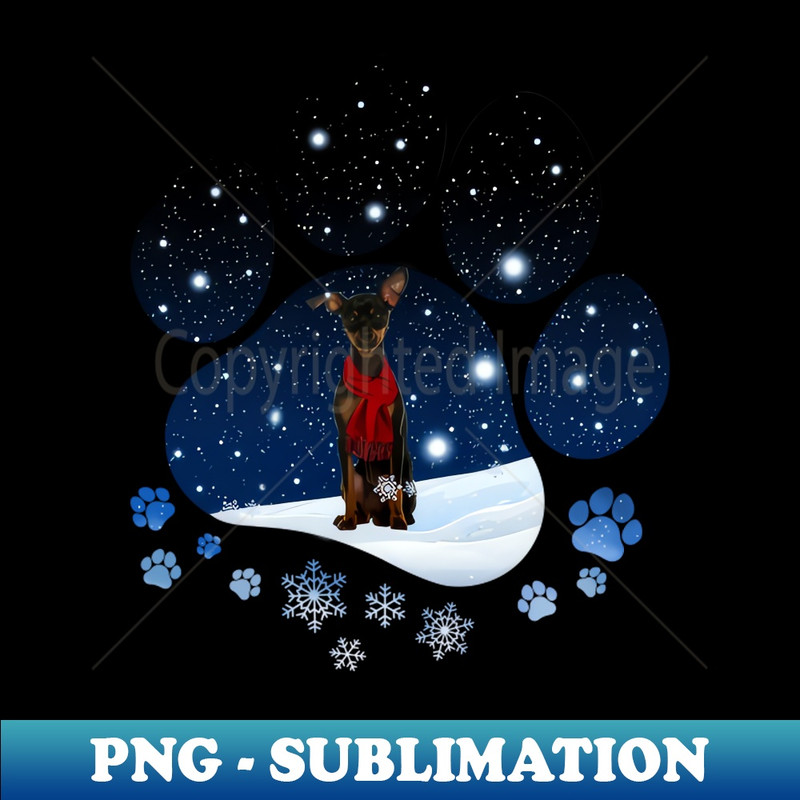 LJ-20231114-19133_Snow Paw Miniature Pinscher Christmas Winter Holiday 1775.jpg