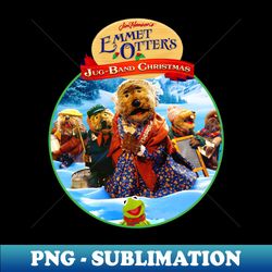 Funny Emmet Otters Jug Band Christmas - Sublimation-Ready PNG File - Perfect for Sublimation Art