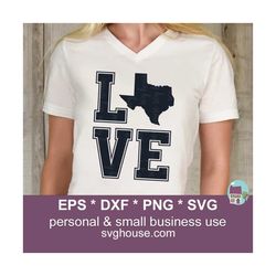 Texas Love SVG, TX Svg, Texas State Svg, Texas Svg File, Texas Shirt Svg, Texas Home Svg, Texas Vector, Texas Clipart, State Of Texas Svg