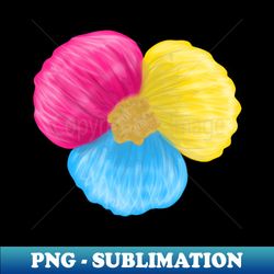 Pan pride flower - PNG Transparent Sublimation Design - Bold & Eye-catching