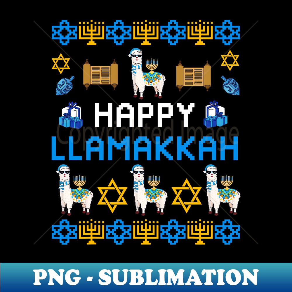 OD-20231114-12258_Jewish Holiday Llamakkah Funny LLama Ugly Hanukkah Sweater Long Sleeve 1.jpg