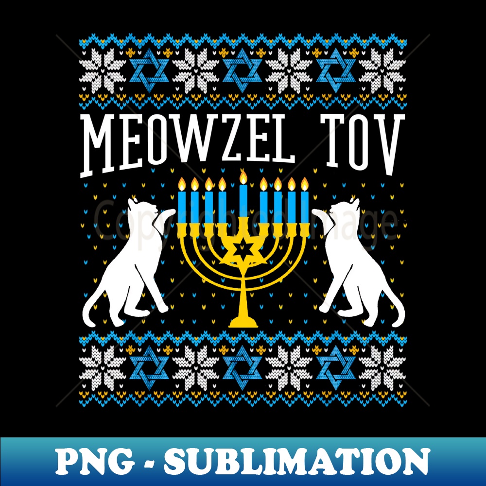 OR-20231114-14294_Meowzel Tov Chanukah Jewish Cat Owner Ugly Hanukkah Sweater Long Sleeve.jpg