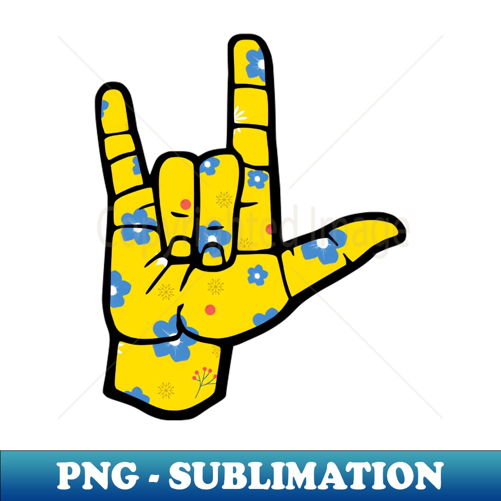 OW-20231114-1583_ASL ILY I Love You Sign Flower Design American Sign Language 1948.jpg