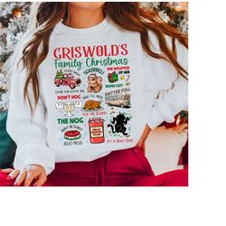 griswold family christmas sweatshirt, christmas vacation rant sweater, clark griswold christmas sweater, christmas movie