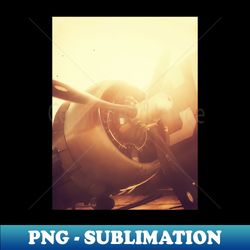 Airplane Propeller - Vintage Sublimation PNG Download - Unleash Your Inner Rebellion
