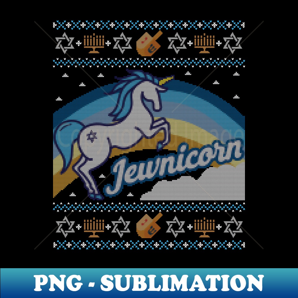 PS-20231114-13545_LONG SLEEVE SHIRT Ugly Hanukkah Unicorn Jewnicorn.jpg