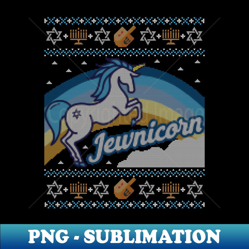 PS-20231114-13545_LONG SLEEVE SHIRT Ugly Hanukkah Unicorn Jewnicorn.jpg