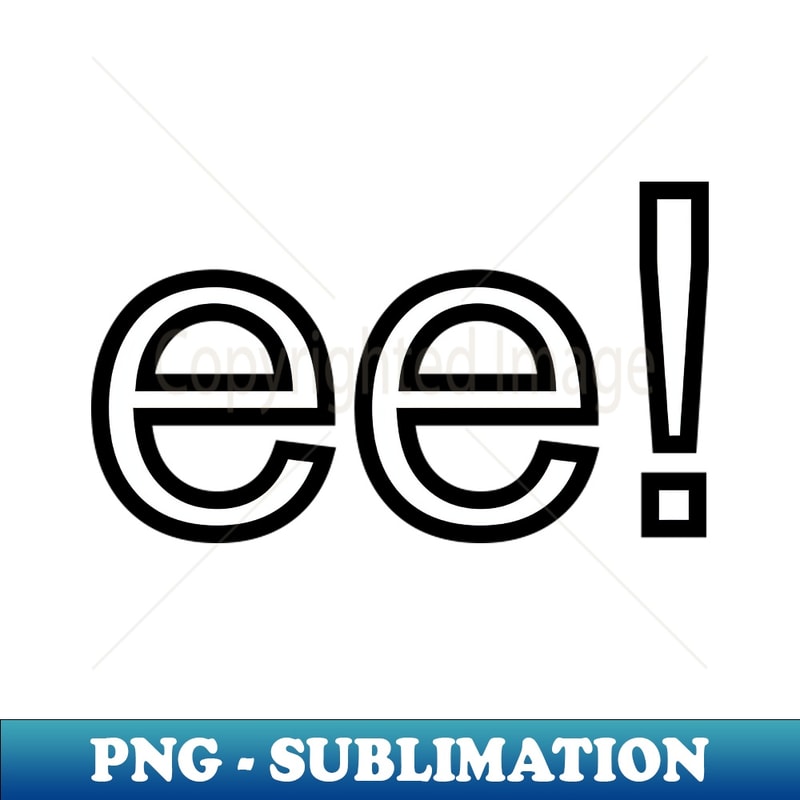 PT-20231114-7016_ee translates as Yes in the Igbo Language in Black and White Letters 6584.jpg