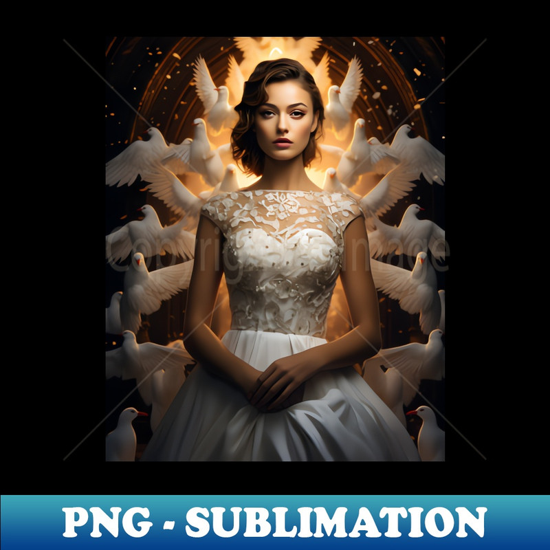 RH-20231114-7060_Elegant Woman Amid Doves in Warm White Atmosphere 9217.jpg