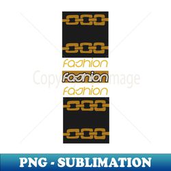 Black and Gold - Chains - Trendy Sublimation Digital Download - Instantly Transform Your Sublimation Projects