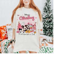 retro disney pink christmas shirts, mickey's very merry christmas party shirt, magic kingdom christmas, mickey friends p