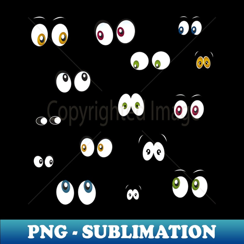 RY-20231114-9108_Glowing in the dark colorful spooky eyes Halloween design 5462.jpg