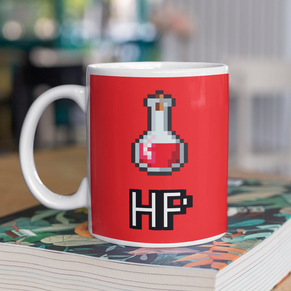 Health Potion Mug, EPIC gamer coffee mug, Retro Gaming Mug, Big Coffee Mug, Big Tea Mug, dnd, dnd gifts.jpg