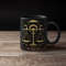 Libra Mug Zodiac Gifts Astrology Mug Libra Gifts Horoscope Birthday Gift for Her Libra Birthday September October Cup Black Gold Mug.jpg